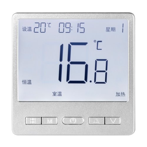 【电地暖】大屏定时编程款(暗装)