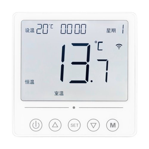 【电地暖】大屏触键编程款(暗装)